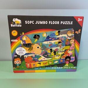 Little Buffalo 50piece Jumbo Floor Puzzle,Ocean Theme,Seek&Find, BNIB Kid puzzle